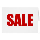 SALE KAART (Voorkant Horizontaal)