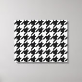 SALE - KLASSIEKE HOUNDSTOOTH WALL ART Wrapped Canv Canvas Afdruk (Voorkant)