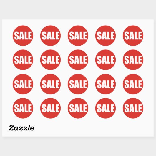 SALE Korting Sticker (Vel)