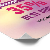 SALE Kortingswinkel Poster (Hoek)