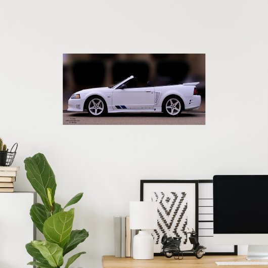 SALEEN MUSTANG POSTER (Thuiskantoor)