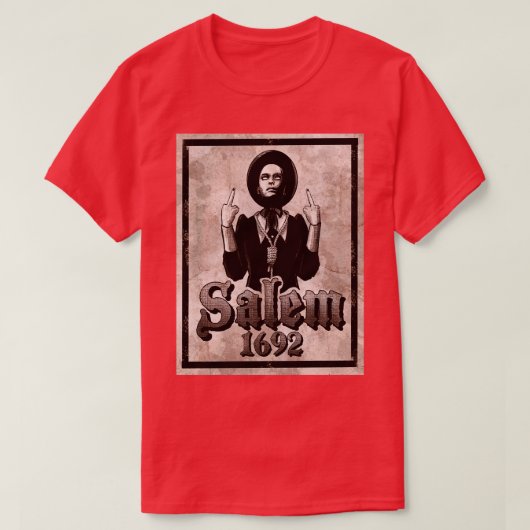 Salem 1692 t-shirt (Design voorkant)