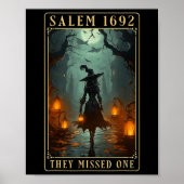 Salem 1692 Ze misten een Halloween heks Poster (Voorkant)