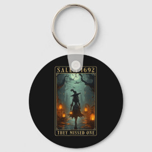 Salem 1692 Ze misten een Halloween heks Sleutelhanger