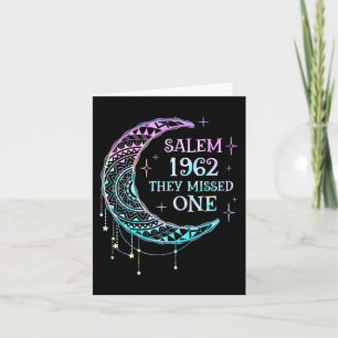 Salem 1692 Ze misten een heks Halloween Trick O Kaart