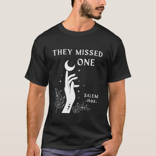 Salem 1692 ze misten een heks Mijn heks Switch H T-shirt (Voorkant)