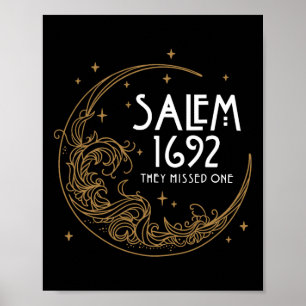 Salem 1692 Ze misten een kostuum Halloween 1 Poster