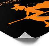 Salem 1692 Ze misten een leuke Halloween heks 2 Poster (Hoek)