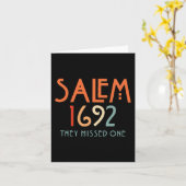 Salem 1692 Ze Misten Eén - Salem Heks 1692 Hall Kaart (Gele Bloem)
