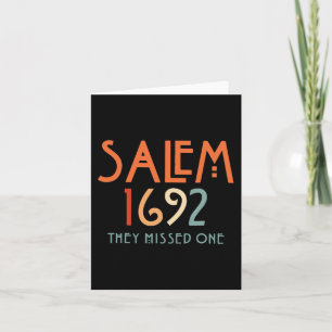 Salem 1692 Ze misten een - Salem Witch 1692 Hall Kaart