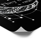 Salem 1692 Ze misten een - Salem Witch 1692 Hall Poster (Hoek)