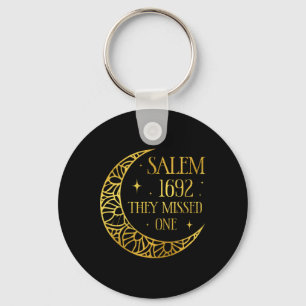 Salem 1962 Je miste een Halloween feministische he Sleutelhanger