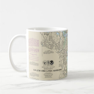 Salem and Lynn Harbours nautische kaart 13275 Koffiemok