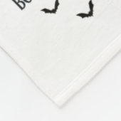 Salem Boekenbeurs Grappig Boekachtig Halloween Spo Fleece Deken (Hoek)