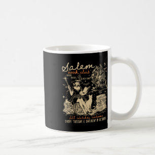 Salem Book Club Witches Witchy Witch Spooky Seizoe Koffiemok