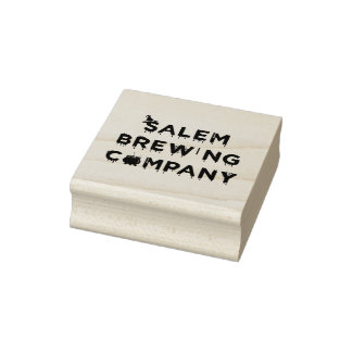 Salem Brewing Company Black Rubberstempel