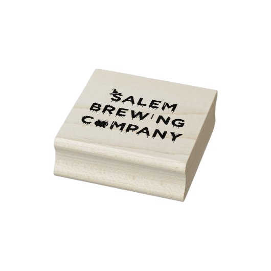 Salem Brewing Company Black Rubberstempel (Stempel)