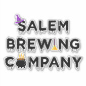 Salem Brewing Company Black Sticker (Voorkant)
