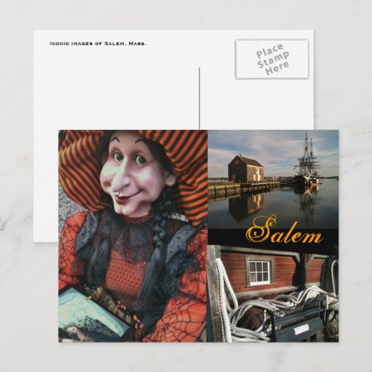 Salem Briefkaart (Voorkant / Achterkant)