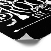 Salem Broom Co Est 1692 Grappige Halloween Heks Sa Poster (Hoek)