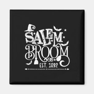 Salem Broom Co Est 1692 Leuk Halloween Heks Gezegd Magneet