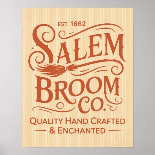 Salem Broom Co Poster (Voorkant)