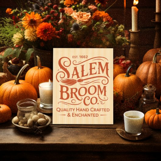 Salem Broom Co Poster