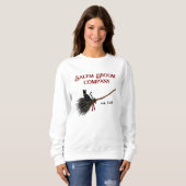 Salem Broom Company Halloween Sweatshirt (Voorkant volledig)
