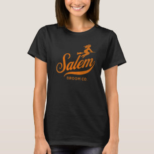 Salem Broom Company Halloween Witch T-shirt