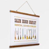 SALEM BROOM COMPANY HANGEND WANDKLEED (Gebogen)