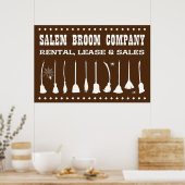 SALEM BROOM COMPANY POSTER (Keuken)