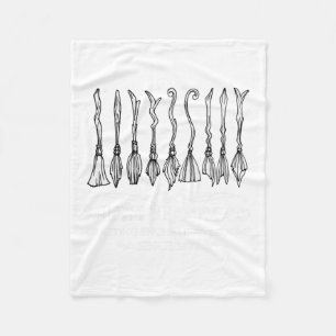 Salem Broom Company voor een Halloween fan Fleece Deken