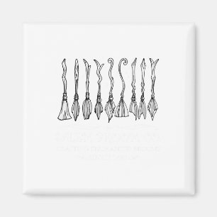 Salem Broom Company voor een Halloween fan Magneet