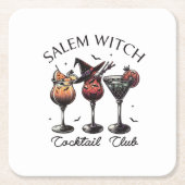 Salem Cocktail Club Kartonnen Onderzetters (Voorkant)
