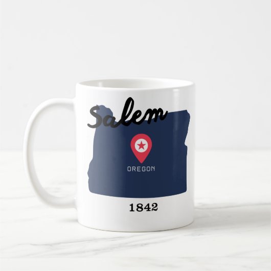 Salem coffee mug  koffiemok (Links)
