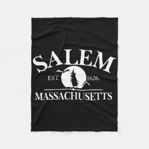Salem, de stad van de heksen Machusetts Ma Vintage Fleece Deken