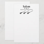 Salem DMV Briefpapier (Voorkant / Achterkant)