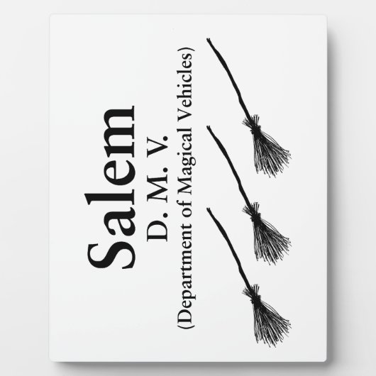 Salem DMV Fotoplaat (Voorkant)