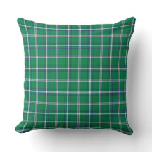 Salem Green and White Plaid