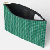 Salem groen en wit geruit etui (Open)