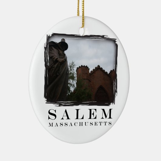 Salem Guard Keramisch Ornament (Rechts)