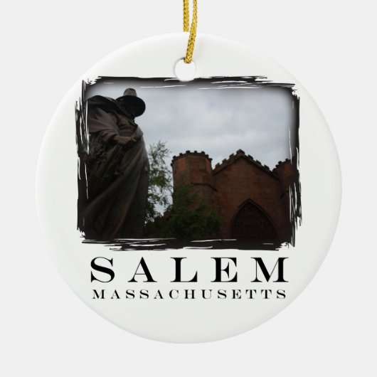 Salem Guard Keramisch Ornament (Voorkant)