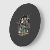 Salem Haunted Library Halloween-ontwerp_1 Grote Klok (Hoek)