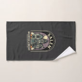Salem Haunted Library Halloween-ontwerp_1 Handdoek (Handdoek)
