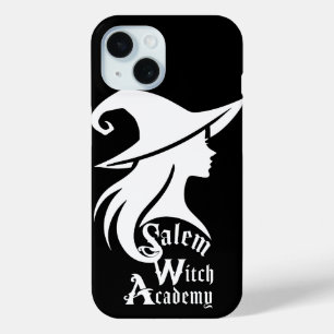 Salem Heks Academie Halloween Wiccan Heksen iPhone 15 Case