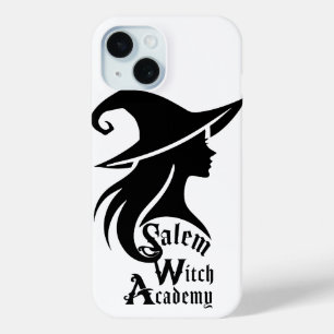 Salem Heks Academie Halloween Wiccan Heksen iPhone 15 Case