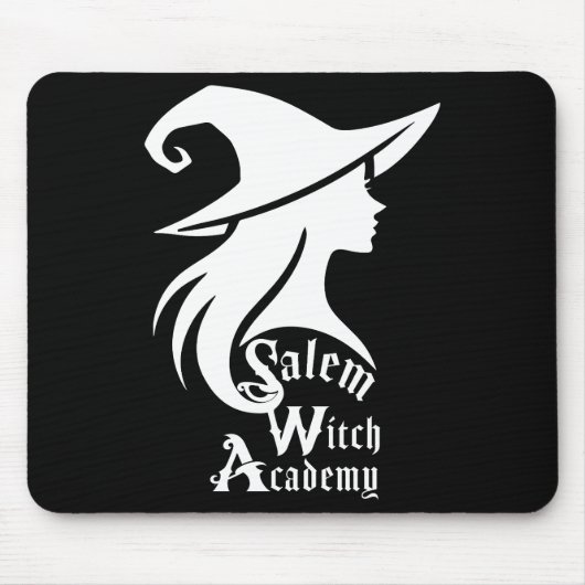 Salem Heks Academie Halloween Wiccan Heksen Muismat (Voorkant)