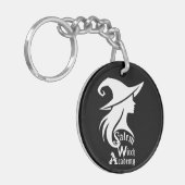 Salem Heks Academie Halloween Wiccan Heksen Sleutelhanger (Voorkant Links)