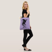 Salem Heks Academie Halloween Wiccan Heksen Tote Bag (Op model)