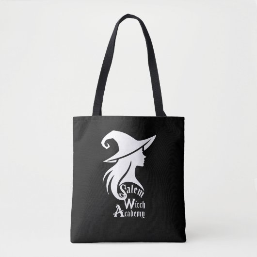 Salem Heks Academie Halloween Wiccan Heksen Tote Bag (Voorkant)